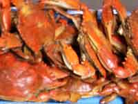 Cooked Crabs